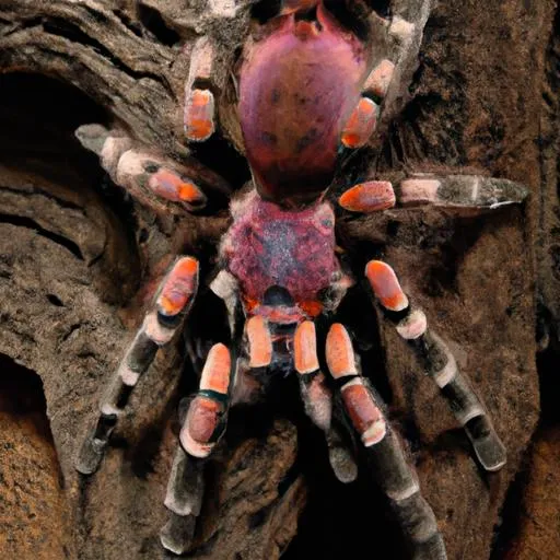 22667 green pink toe tarantula