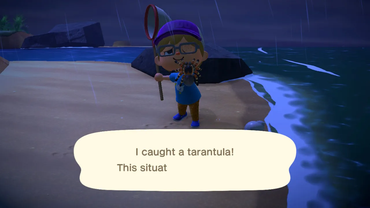 22676 animal crossing tarantula spawning