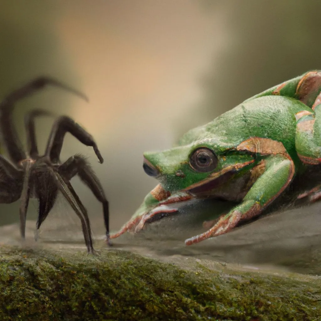 22752 frog eating tarantula 1